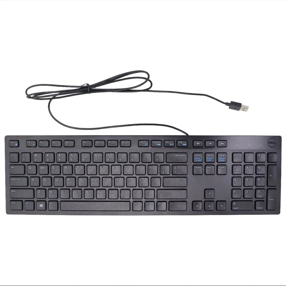 NEW Dell Wired Keyboard - KB216-BK (Open Box)
